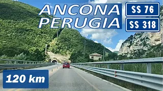 SS76 SS318 | ANCONA - PERUGIA | Strada Statale della Val d'Esino e della Valfabbrica