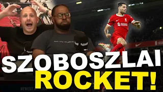 DOMINIK SZOBOSZLAI ROCKET PUTS LIVERPOOL AHEAD AGAINST LEICESTER!