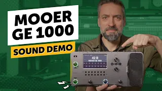Mooer GE 1000 - Sound Demo