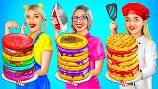 Desafío de Cocina Yo vs Abuela La Mejor Batalla de Comida en la Cocina Secreta por RATATA CHALLENGE