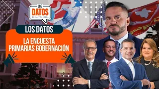 La encuesta de Los Datos: Primarias a la Gobernación