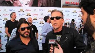 METALLICA Interview, Revolver Golden Gods 2013 on Metal Injection