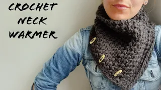 How to Crochet Cowl /Scarf Easy and Fast for Beginners