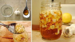 Boost Your Immune System with Garlic Infused Honey (recipe)