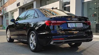 Новая Audi A4 B9 Рестайлинг 2021 года Полный Обзор Внешнего Вида и Салона