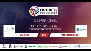 OPTIBET BL 1/4FINAL: RVS/LU VS TÜ/BIGBANK