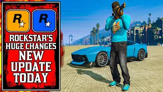 Rockstar Just Dropped A NEW Update With HUGE Changes.. The New GTA Online Update (GTA5)