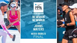 Newman Siblings take on the #1 Seed in Mixed Doubles for the Gold!