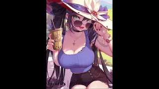 【LIVE2D - ANIMATION】Mona at the Beach