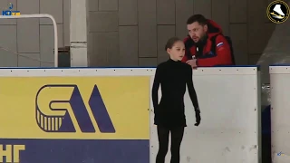 Maria Gordeeva(2009), Elements, 2019.02.26 Moscow Novice Championships