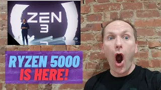 It's Here! Ryzen 5000 Zen 3 Launch - 5600X, 5800X, 5900X, 5950X