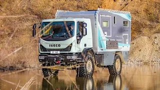 GELÄNDEKÖNNER - Hammer LKW-Weltreise-Expedition-Wohnmobil – bimobil EX 462 auf Iveco EuroCargo 4x4