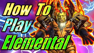 How to Play Elemental Shaman Beginner Guide + Secret Macros 10.2 Dragonflight Wow PvP