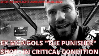 Ex-Mongols Bikie "The Punisher" fighting for life after being shot multiple times 25/06/2022