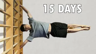 Former Average Guy Learns the Human Flag in 15 Days