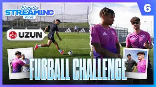 FUSSBALL CHALLENGE MIT CAN UZUN!️⚽️ + Willy, Sidney, Bilo, Musti und Eldos🔥 Eligella Streamingwoche