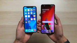 Oneplus Nord2 5G vs iPhone X - Speed Test!