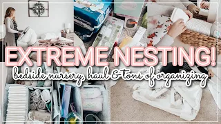 PREGNANT & NESTING CLEANING MOTIVATION | BEDSIDE NURSERY | CLEAN, DECLUTTER, & ORGANIZE 2022