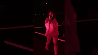 Billie Eilish singing all the good girls go to hell at Coachella 2022