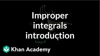 Introduction to improper integrals | AP Calculus BC | Khan Academy