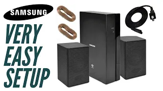 How to Set Up a Samsung Rear Speaker Kit