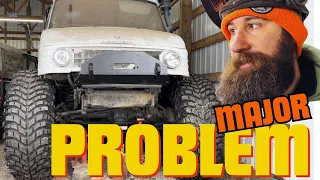WORLD'S BEST OFF-ROADER - THE UNIMOG - FABRICATING A SPARE TIRE WINCH SYSTEM