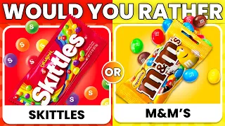 Would You Rather… Gold VS Red Food Edition...! 🍟🍓