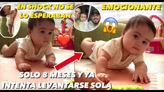 Natti Natasha y Raphy Pina lloran En Shock Su Hija Vida Isabelle Prueba Ponerse De Pie Sola En Vivo😱