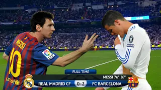 The day Lionel messi destroyed Cristiano ronaldo & Real Madrid