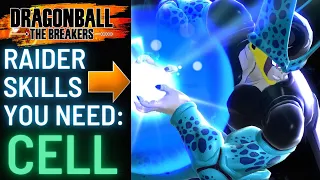 Best Raider Skills To Level Up As Cell!!! | Dragonball: The Breakers