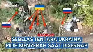 Pasukan Rusia Sergap Posisi Musuh, 11 Prajurit Ukraina Angkat Tangan dan Menyerah