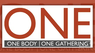 June 2, 2024 || One Body, One Gathering, pt. 3 - We Are His People: The Joy of Worship || Gundersen