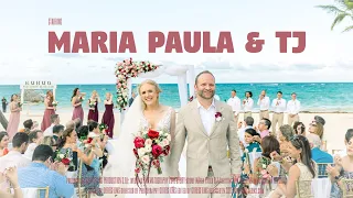 Punta Cana Wedding, Kukua Beach Club. Maria Paula + TJ