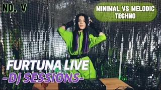 Tasha Furtuna Live DJ Sessions V [ Minimal vs Melodic Techno & Progressive House ] DJ set April 2024