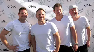 98 Degrees "HIT Living Foundation's May Day Soiree Event" Green Carpet in Los Angeles