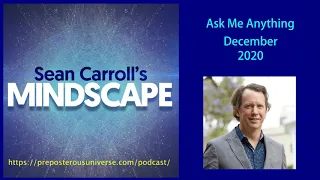 Mindscape Ask Me Anything, Sean Carroll | December 2020