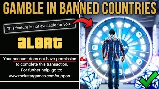 GTA Online Casino Update - HOW TO USE CASINO IN BANNED COUNTRIES (PS4 & Xbox One) [Part 2]