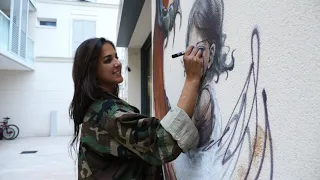 #12 - Street Art - Portrait - #HERA of HERAKUT