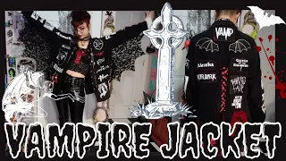 ⚰️ DIY Vampire Jacket 🦇