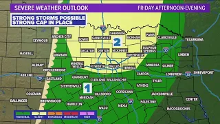 DFW Weather: Strong storms possible at the end of this week