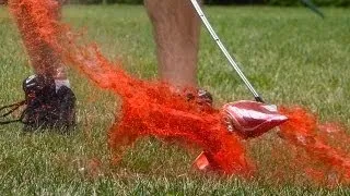 Golf Club vs Aluminum Can (Slow Motion)