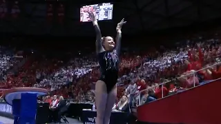 Makenna Smith scores 9.9 on vault in Utah debut