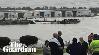 Intense rainfall brings flash flooding to south-east Queensland