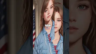 HOW STUDENTS FROM AROUND THE WORLD LOOK LIKE (ACCORDING TO AI) #aiart #shorts