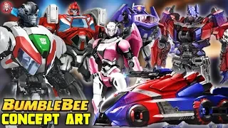 Transformers Bumblebee Movie: Cybertron Concept Art (Autobots & Decepticons) +  Alt Modes