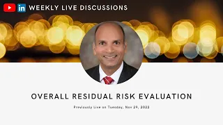 Overall residual risk evaluation