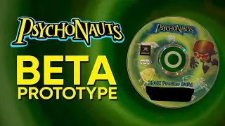 Psychonauts Beta Prototype. Showcase and comparison