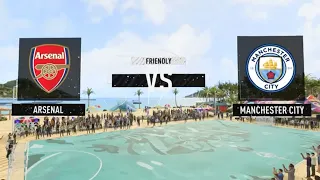 Arsenal VS Manchester City | VOLTA Football | 5V5 | Beach Party | FIFA 23 | Full Match | HD