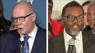 Paul Vallas, Brandon Johnson to face off in mayoral runoff election