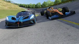 Bugatti Bolide vs F1 Cars Grand Prix 2020 at Monza Full Course